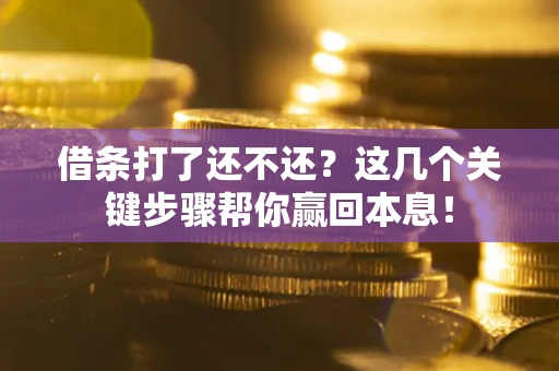 北京借条打了还不还？这几个关键步骤帮你赢回本息！
