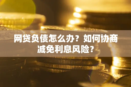 北京网贷负债怎么办？如何协商减免利息风险？