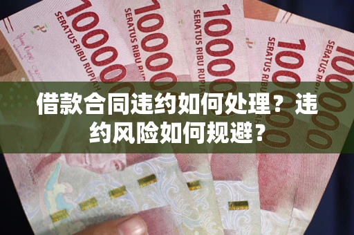 北京借款合同违约如何处理？违约风险如何规避？