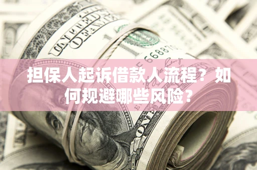 北京担保人起诉借款人流程？如何规避哪些风险？