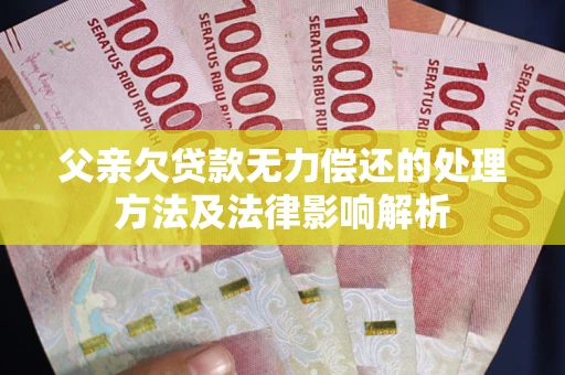 北京父亲欠贷款无力偿还的处理方法及法律影响解析