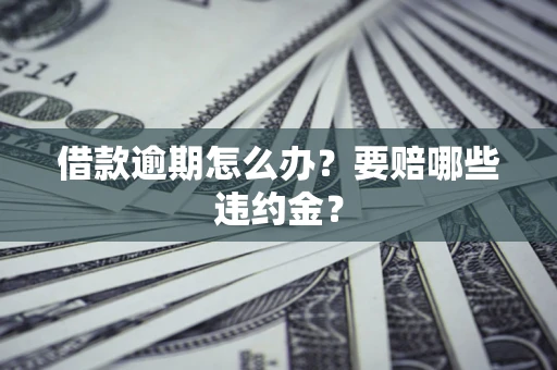 北京借款逾期怎么办？要赔哪些违约金？