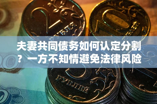 北京夫妻共同债务如何认定分割？一方不知情避免法律风险必看！